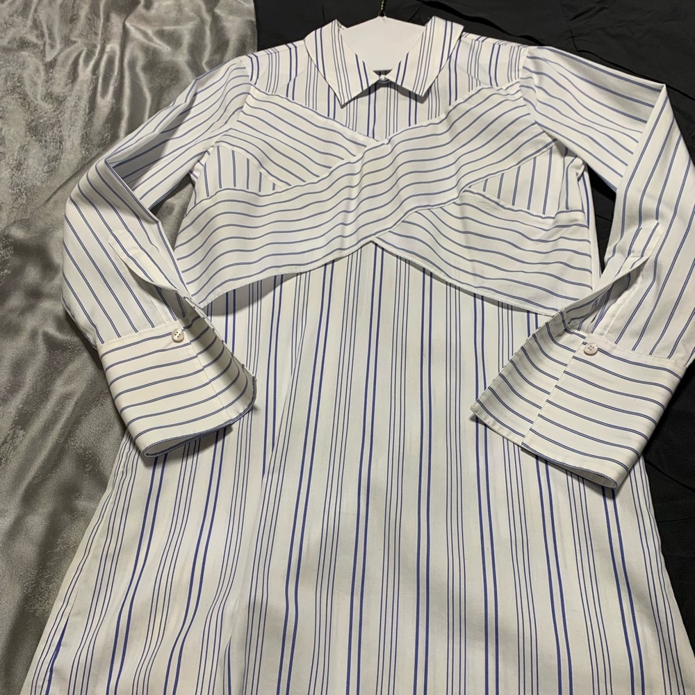 Like New Cotton Shirt Dress
